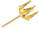 9ct Yellow Gold 3mm Buttercup Claw Earrings 9ct Yellow Gold 3mm Buttercup Claw Earrings