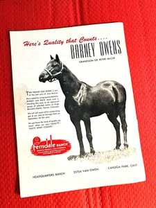 1950 QUARTER HORSE JOURNAL - BARNEY OWENS - DAN WAGGONER - TEXAS DANDY - Picture 1 of 24