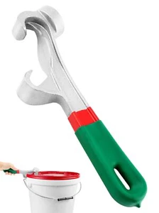 5 Gallon Aluminum Bucket Opener Pail Lid Remover Tool with Non Slip Handle Grip - Picture 1 of 9