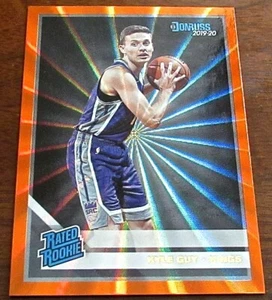 2019-20 Panini Donruss Kyle Guy RC #245 ORANGE HOLO LASER Kings Mint - Picture 1 of 2