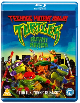 Teenage Mutant Ninja Turtles: Mutant Mayhem Blu-ray (2023) Jeff Rowe cert PG - Image 1 of 2