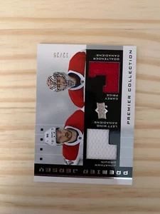 2019-20 Upper Deck Premier '02-03 Premier Coll. Camisetas dobles retro PRECIO DROUIN - Imagen 1 de 2