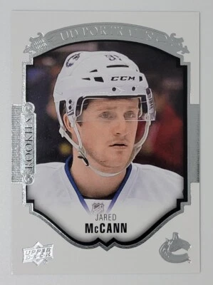 2015-16 Upper Deck Series Two UD Portraits Rookies Jared McCann #P-102 - Image 1 of 2
