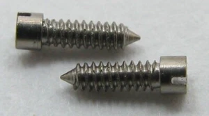 Poljot 3133 chronograph ...  watch movement part 2 dial screws - Picture 1 of 1