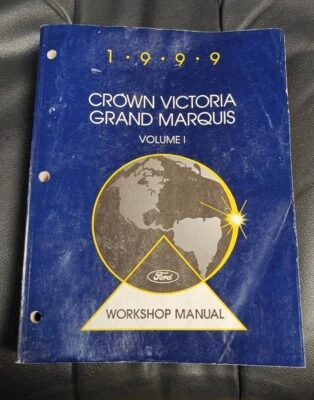 Ford Crown Victoria Grand Marquis 1999 manual de servicio de taller volumen 1 P71 Foto 1 de 2