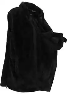 Fleece Umstands / Trageweste Gr. 48/50 Schwarz Damen-Weste Jacke Neu - Bild 1 von 1