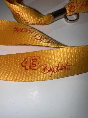 Cordón amarillo de carreras Bobby Labonte 43 de colección raro Foto 1 de 2