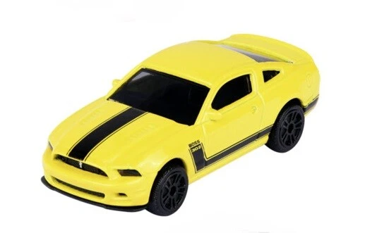Majorette 212053051 - Auto Da Strada - Ford Mustang Boss 302 - Giallo - Nuovo - Immagine 1 di 1