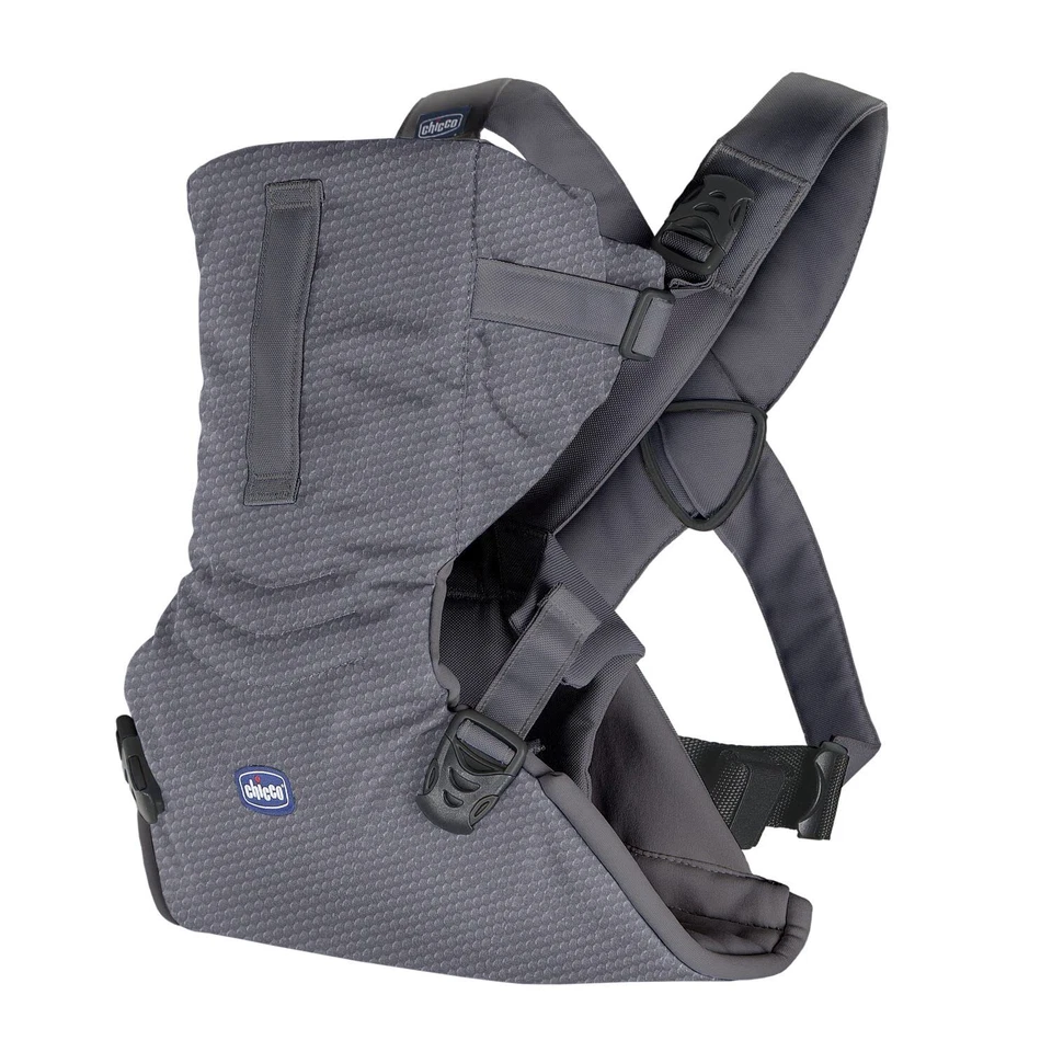 Chicco EasyFit ergonomische Babytrage mit Kopf- & Nackenstütze, bis 9kg, Grau - Bild 1 von 1
