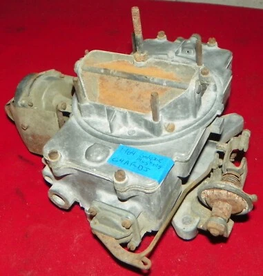 Carburador Galaxie 390 Autolite 1964 4 barriles 4100 C4Af DJ Foto 1 de 4