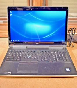 Dell Precision 7510 Touchscreen i7-6820HQ 32GB 512GB SSD M2000M Windows 7 Pro - Picture 1 of 18