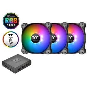 Thermaltake CL-F064-PL14SW-A Pure Plus 14 LED RGB Radiator Fan TT Premium, 3Pack - Picture 1 of 7