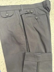 Dolce & Gabbana Black Tuxedo Party Men Dress Pants. Size 50mm. Max Win Italy - Picture 1 of 11