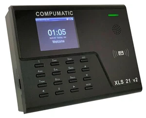 NUEVO Compumatic XLS 21 v2 PIN y RFID Prox FOB Sistema de Reloj de Tiempo con WiFi TCP/IP - Imagen 1 de 1
