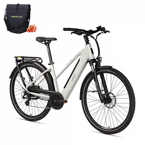 DERUIZ E-Bike Cityrad 2025 City E-bike Pedelec 28 Zoll 44cm 483Wh 8 Gang SHIMANO - Bild 1 von 9
