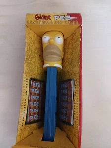 HOMER SIMPSON GIANT PEZ CANDY DISPENSER - NEW IN BOX With Pez Candy - Picture 1 of 4