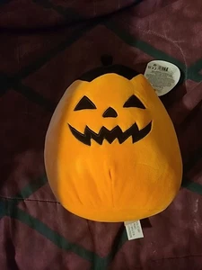 Squishmallows Halloween Paige 8 Zoll Kürbis Plüschtier Neu - Bild 1 von 2