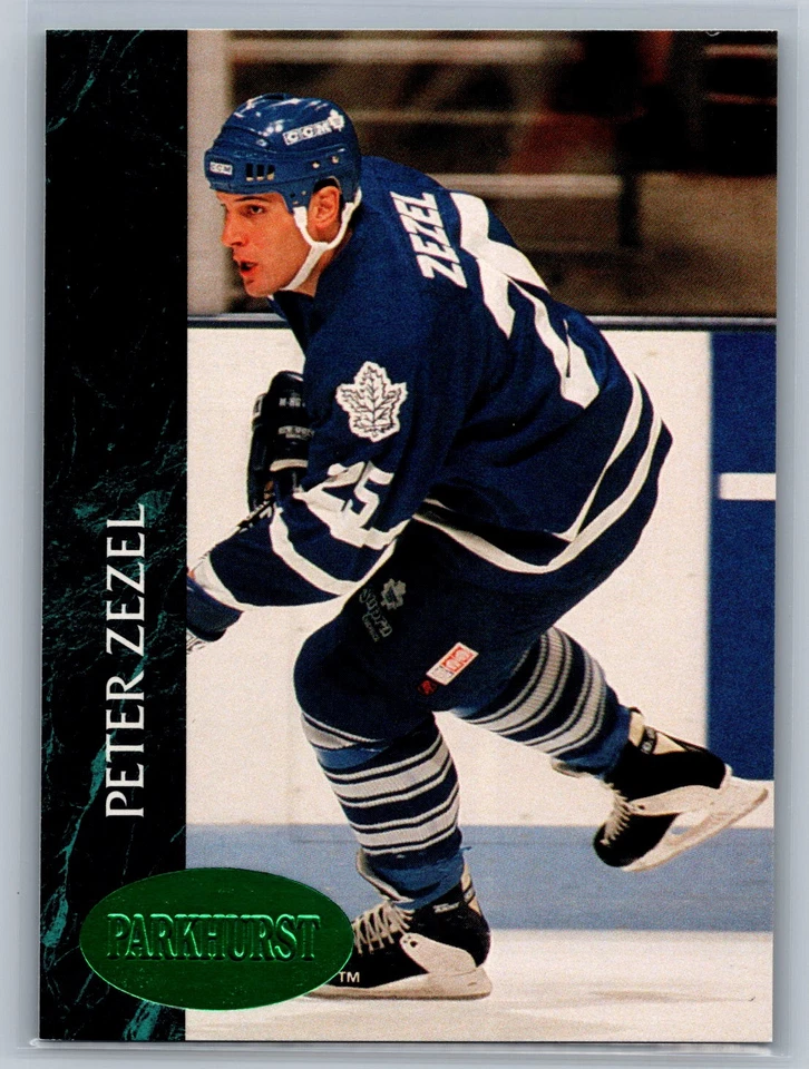 1992-93 Parkhurst #410 Peter Zezel Emerald Ice - Image 1 of 2