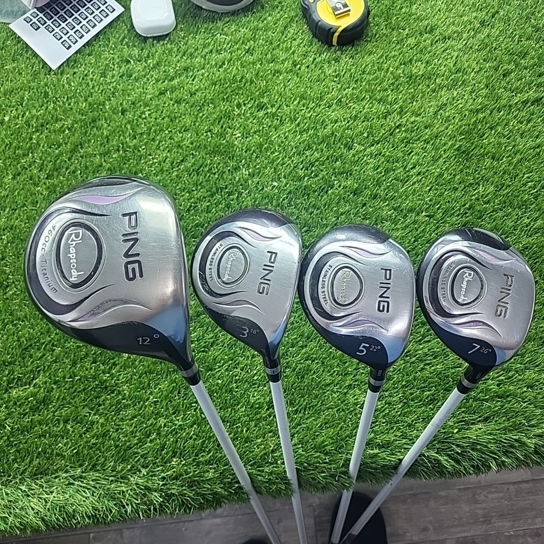 Set of 4 B/Stone TourStage ViQ 10.5°Driver & 3+5&7 Woods Regular Graphite Shafts Set of 4 B/Stone TourStage ViQ 10.5°Driver & 3+5&7 Woods Regular Graphite Shafts