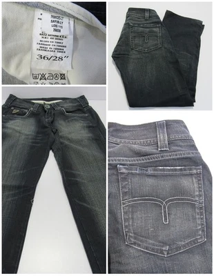 Lois Women’s Regular Fit Straight Leg Stretch Black W36/L28 UK18 REF (Y06862) - Image 1 of 4