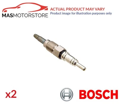 ENGINE GLOW PLUGS BOSCH 0 250 703 004 2PCS A NEW OE REPLACEMENT - Image 1 of 4