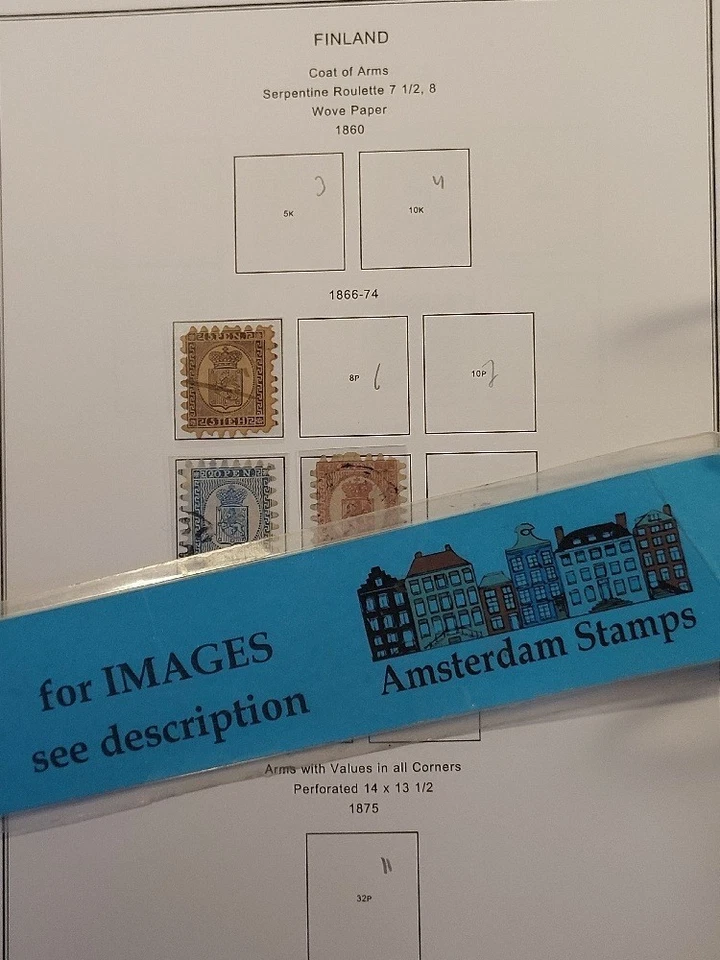 Finland 1866-2021 vf used MH MNH huge collection in album High CAT Value TOP! - Image 1 of 1