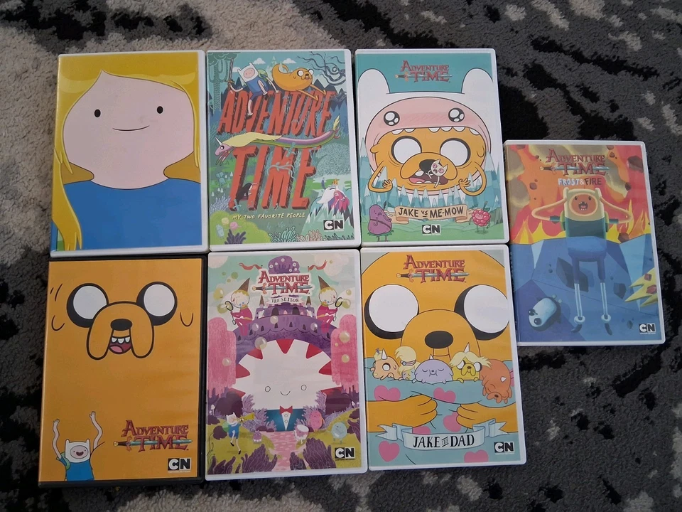Cartoon Network DVD Lot  of 7 Adventure Time - Image 1 of 1