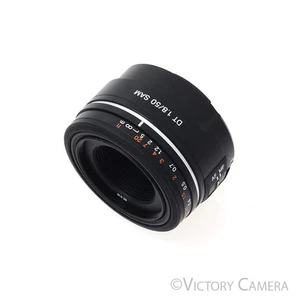 Sony DT 50mm f1.8 SAM Objektiv SAL50F18 Sony A-Mount [SEHR GUTER ZUSTAND] - Bild 1 von 5