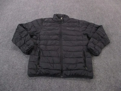 Eddie Bauer Jacket Men M Down Puffer Coat Quilted Outdoors Hiking Camping 650 - Image 1 of 4
