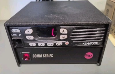 Kenwood TK 8302H UHF Two Way Radio Base Station W/ Power Supply 450-520 MHz GMRS - Image 1 of 4