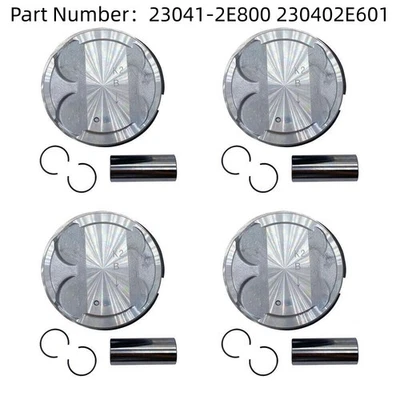 NEW 4Pcs Piston Kit For 2017-2018 Hyundai KIA ELANTRA 2.0L 23041-2E800 US Stock - Image 1 of 4
