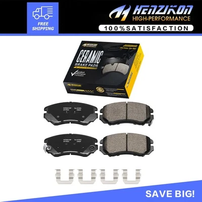 For Kia Soul Sportage Optima Hyundai Elantra Sonata Front Ceramic Brake Pad Kit# — 第 1/4 张图片