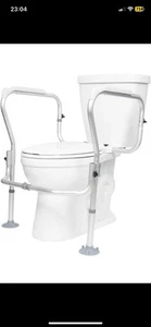 Vive Toilet Frame - Bathroom Safety Rail - Non Slip for Adults, Seniors, Elderly - Picture 1 of 6