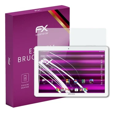 atFoliX Glasfolie für Archos T101 FHD2 WiFi Displayfolie 9H Schutzpanzer - Bild 1 von 4
