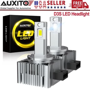 2X D3R/D3S/D3C Headlight Bulb Replace HID Xenon Super White 6000K Conversion Kit - Picture 1 of 9