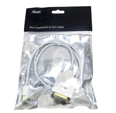 Rosewill RCDC-14034 Displayport (Male) to DVI (Female) Video Adapter - New - Image 1 of 4