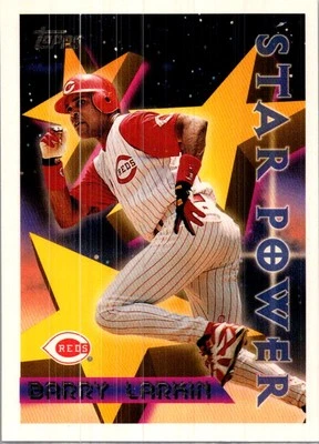 1996 Topps #6 Barry Larkin 10006638 - Image 1 of 2