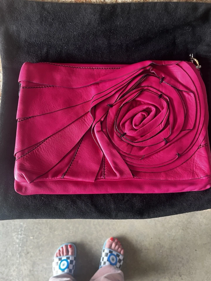 Valentino Leather Flower Bag -brand New - Image 1 of 4
