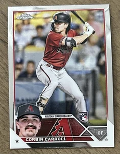 Corbin Carroll 2023 Topps Chrome RC Arizona Diamondbacks - Picture 1 of 2