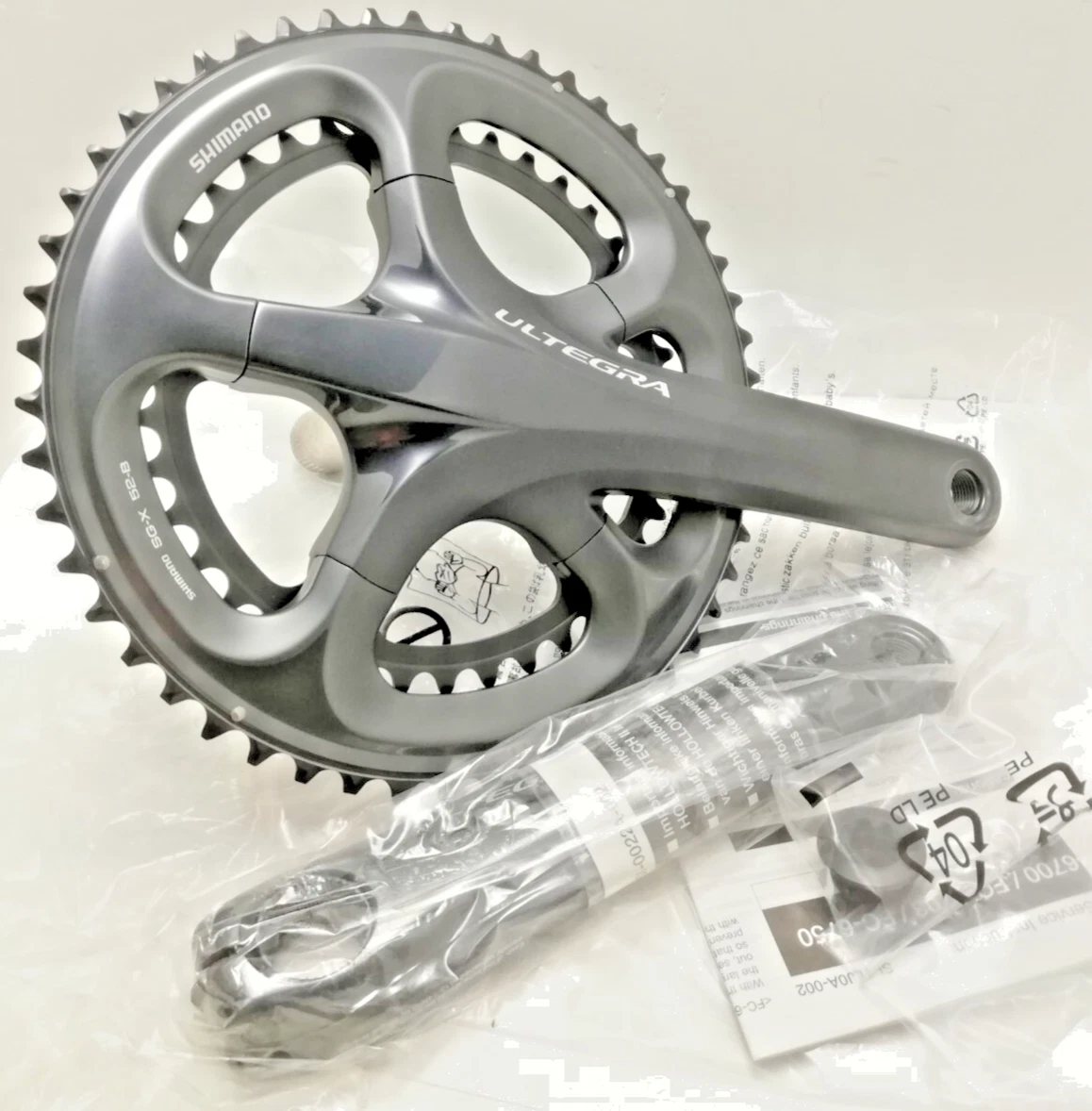 SHIMANO ULTEGRA FC-6700 52×39T 175mm Shimano Ultegra FC-6700 Crankset - Double - Components
