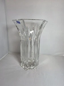  Waterford Marquis crystal Hexagon Vase Rainfall Made in Germany - Picture 1 of 18