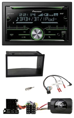 Pioneer Bluetooth Lenkrad DAB 2DIN USB CD Autoradio für VW Golf 4 Polo Passat IS - Bild 1 von 4