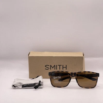 Gafas de sol polarizadas Smith para hombre Riptide cuadradas cromapop tortuga/marrón Foto 1 de 4