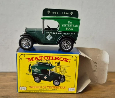 Y 65 1928 Austin 7 Van Models of Yesteryear Matchbox in Box The YY Book Code 2 - Bild 1 von 4