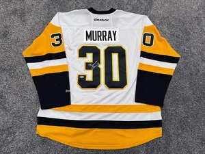 MATT MURRAY Pittsburgh Penguins SIGNED Autographed JERSEY Beckett COA XXL - Picture 1 of 3