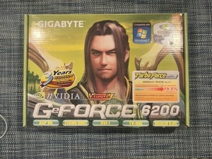 Genuine Gigabyte NVIDIA GeForce 6200 256MB AGP 8x Video Card GV-N62256DP2-RH - Picture 1 of 6