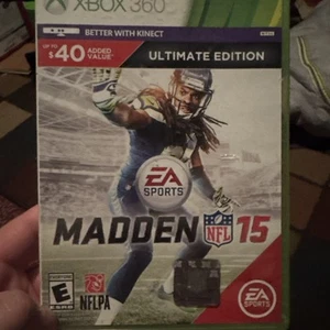 Madden NFL 15 Ultimate Edition Microsoft XBOX 360 Video Games EA Sports - Picture 1 of 4