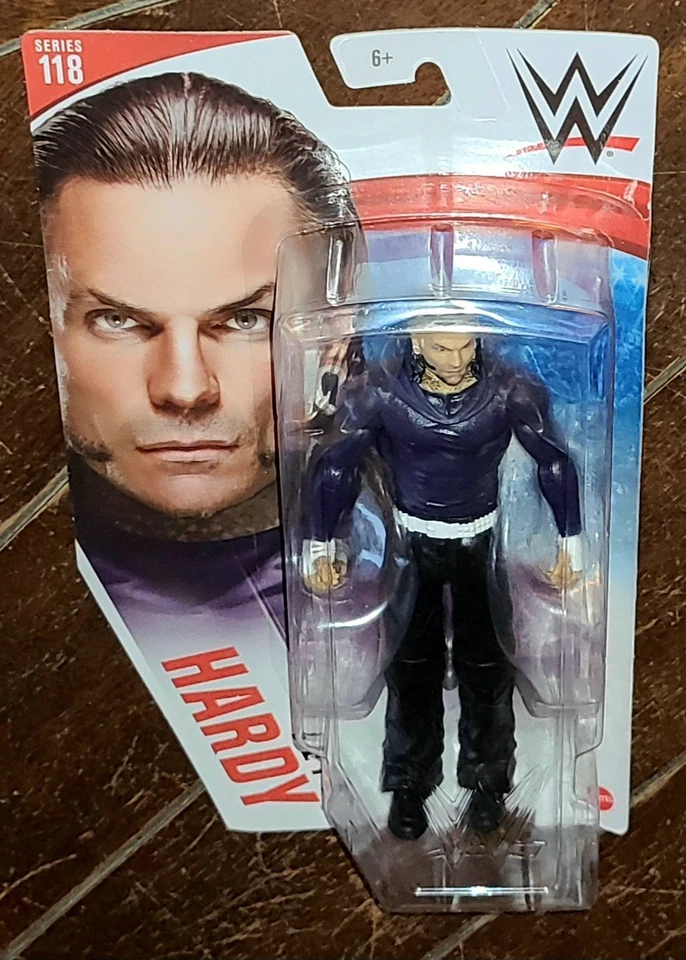 WWE Jeff Hardy Series 118 Basic Action Figure Mattel
