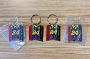 4 - Jeff Gordon #24 Halston Z-14 Car Hood 2006 Promo Key Chain Ring NASCAR Ltd - Picture 1 of 2