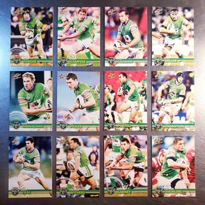 2009 NRL Select Champions Base Team Set (12 Cards) Canberra Raiders - Picture 1 of 2